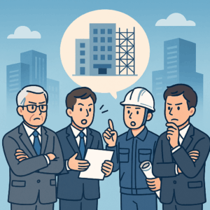 管理会社と施工会社が談合している