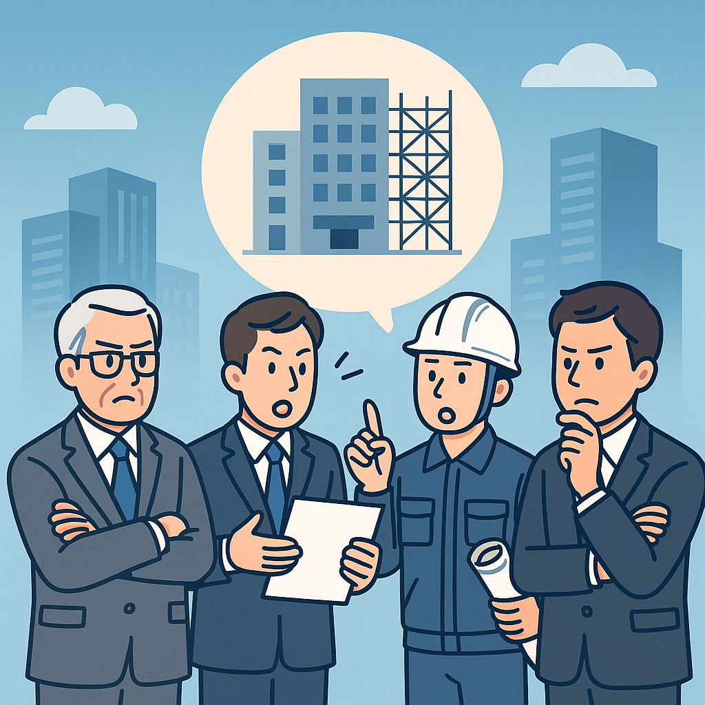 管理会社と施工会社が談合している